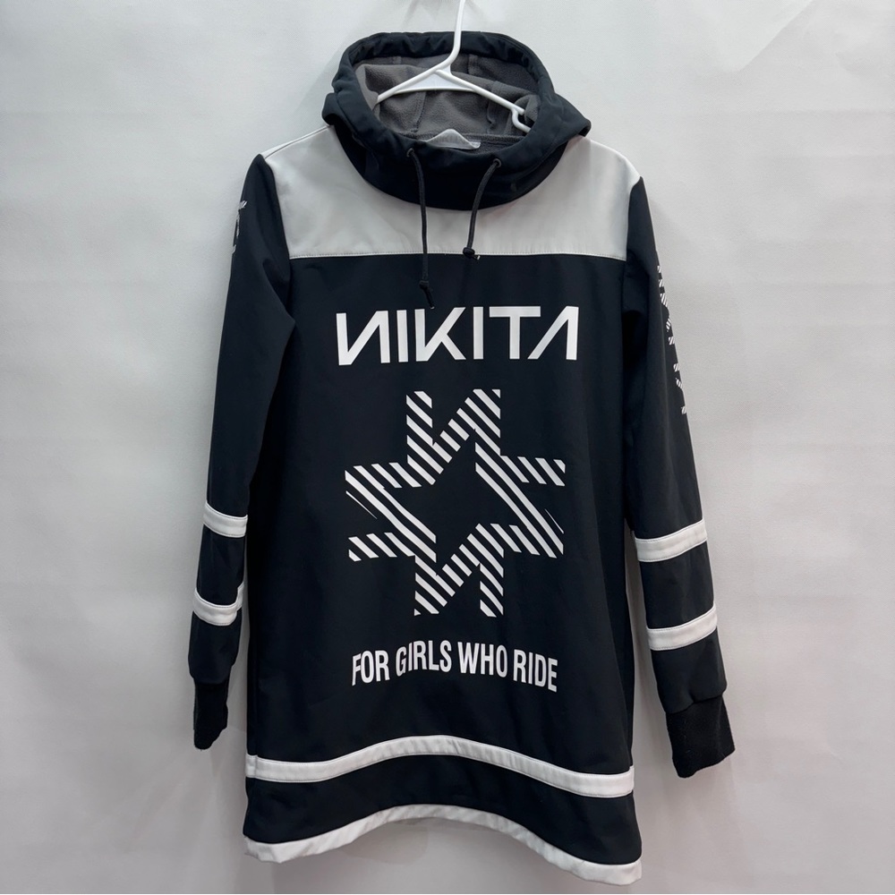 Nikita Women’s Snowboard For Girls Who Ride Winter Radio Hoodie Sz M